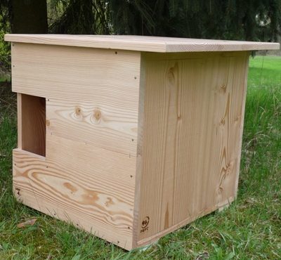 Hnízdní budka pro sovu pálenou